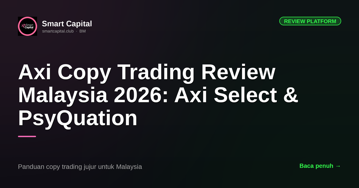 Axi Copy Trading Review Malaysia 2026: Axi Select & PsyQuation