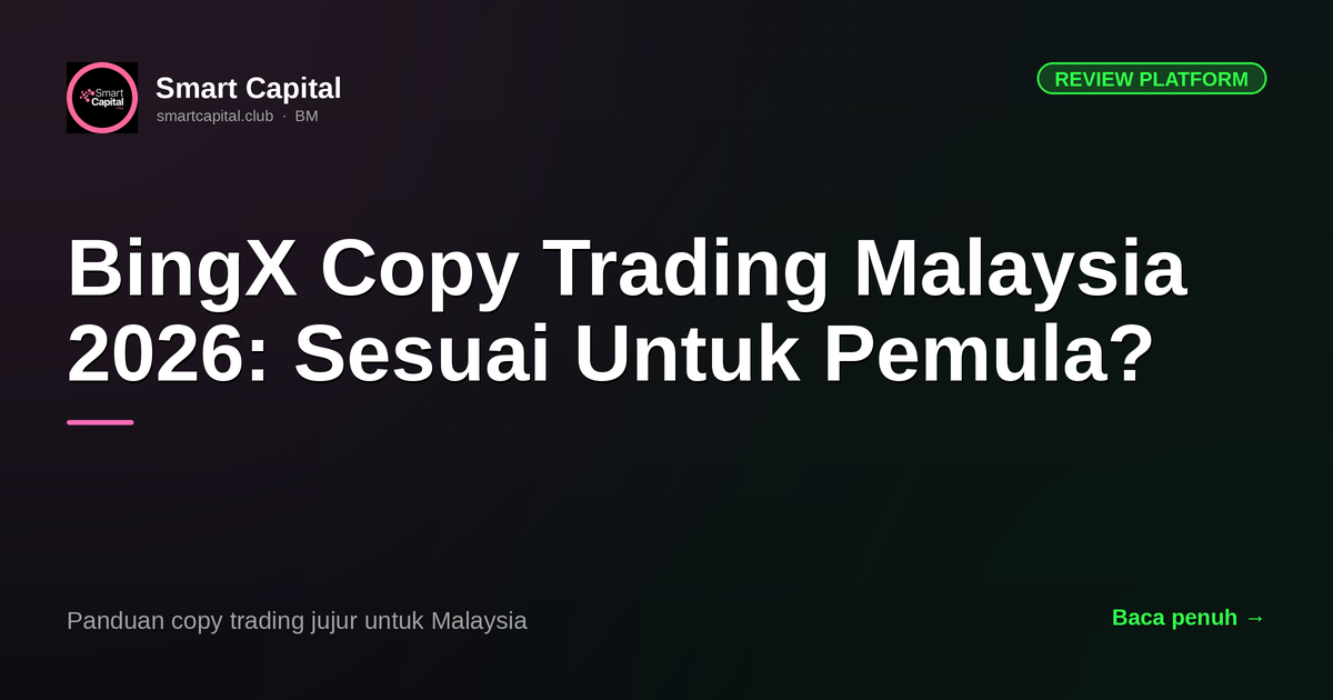 BingX Copy Trading Malaysia 2026: Sesuai Untuk Pemula?