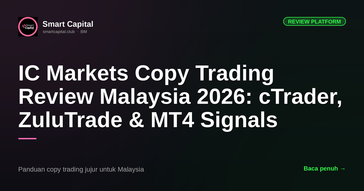 IC Markets Copy Trading Review Malaysia 2026: cTrader, ZuluTrade & MT4 Signals