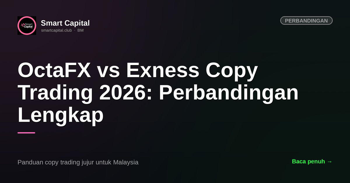 OctaFX vs Exness Copy Trading 2026: Perbandingan Lengkap