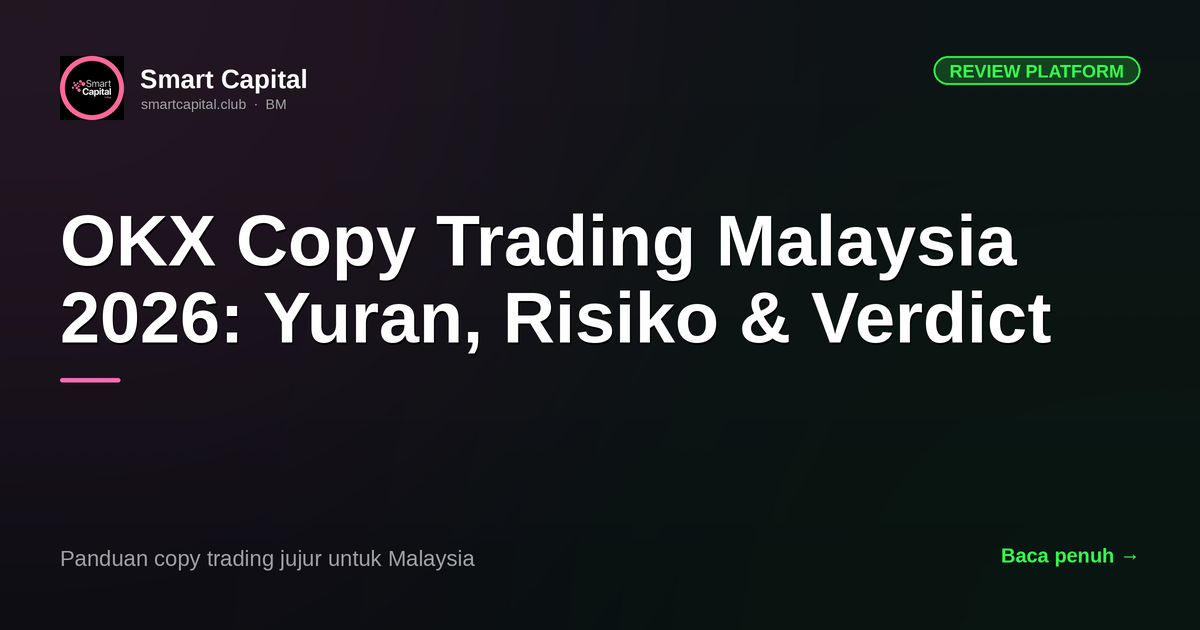 OKX Copy Trading Malaysia 2026: Yuran, Risiko & Verdict