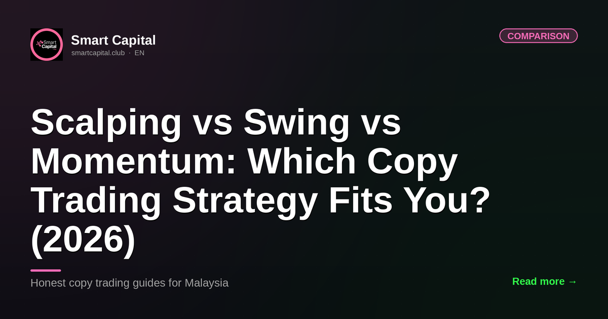 Scalping vs Swing vs Momentum: Which Copy Trading Strategy Fits You? (2026)